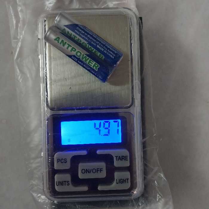 ترازو دیجیتالی جیبی500گرمی نقره ای 