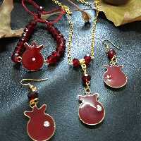 ست اناری یلدا خانم