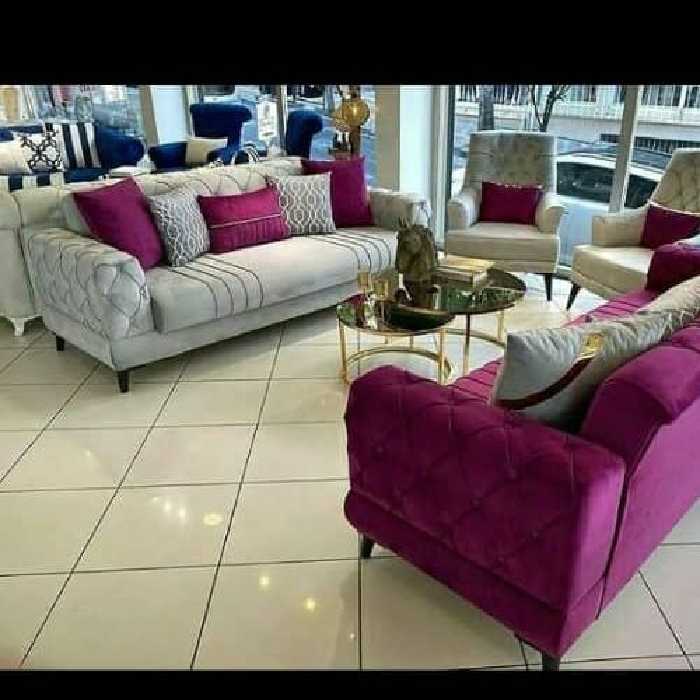 مبلمان 7نفره چستر. در رنگبندی متنوع 