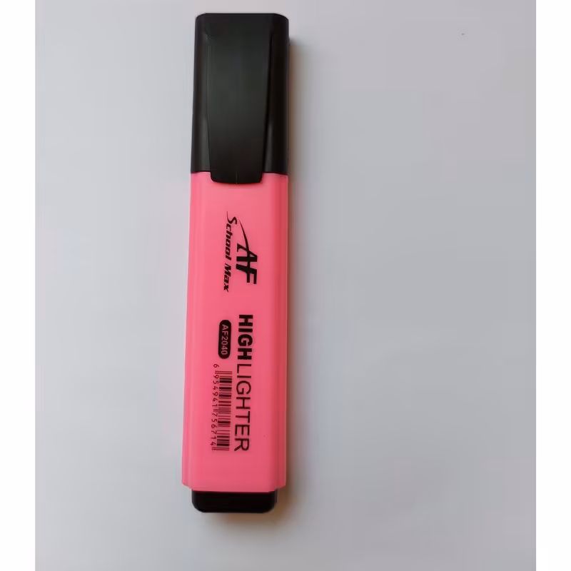 ماژیک علامت گذار اسکول مکس کد AF2040 رنگ صورتی