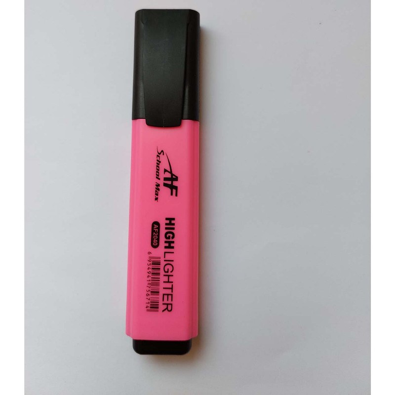 ماژیک علامت گذار اسکول مکس کد AF2040 رنگ صورتی