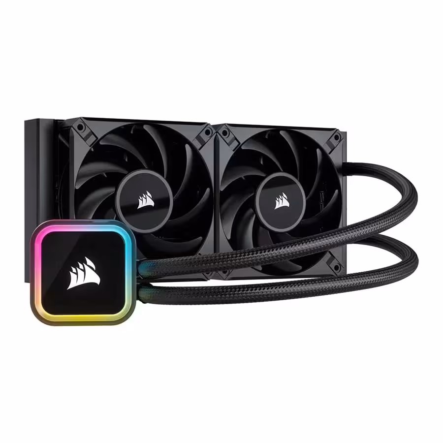 قیمت و خرید خنک کننده مایع پردازنده کورسیر مدل iCUE H100i RGB ELITE Black | یاس ارتباط