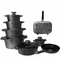 سرویس قابلمه چدن یونیک مدل دیاموند y5980