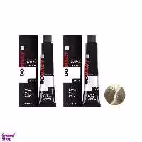 رنگ مو دوماسی (Domacy) شماره 9.1 رنگ بلوند دودی خیلی روشن حجم 120 میلی‌لیتر مجموعه 2 عددی