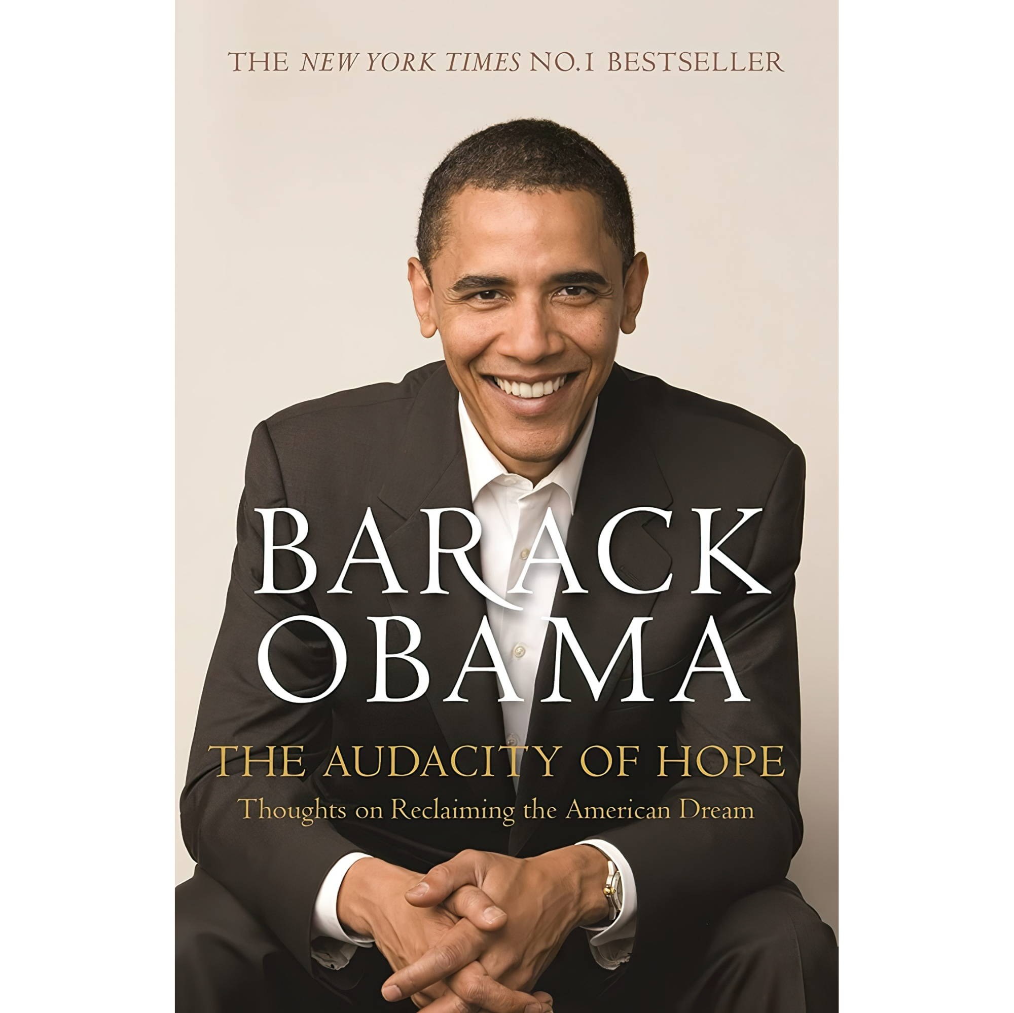 کتاب زبان اصلی The Audacity of Hope Paperback Jan BARACK OBAMA