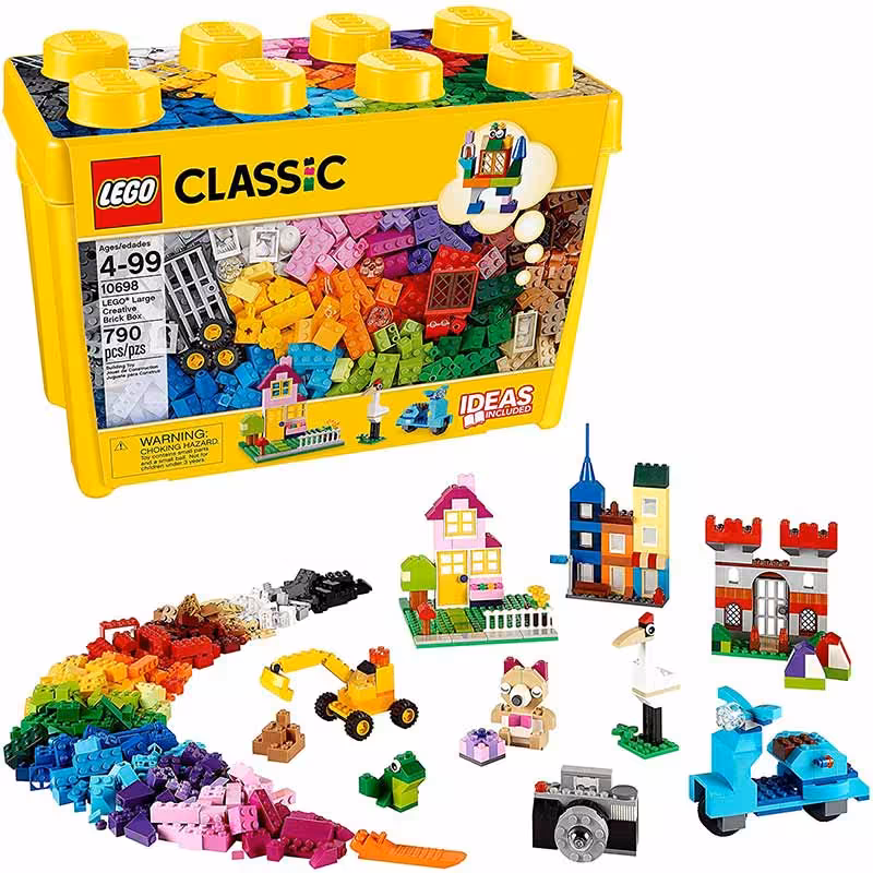 لگو کلاسیک 790 قطعه مدل Classic large Creative Brick Box کد 10698