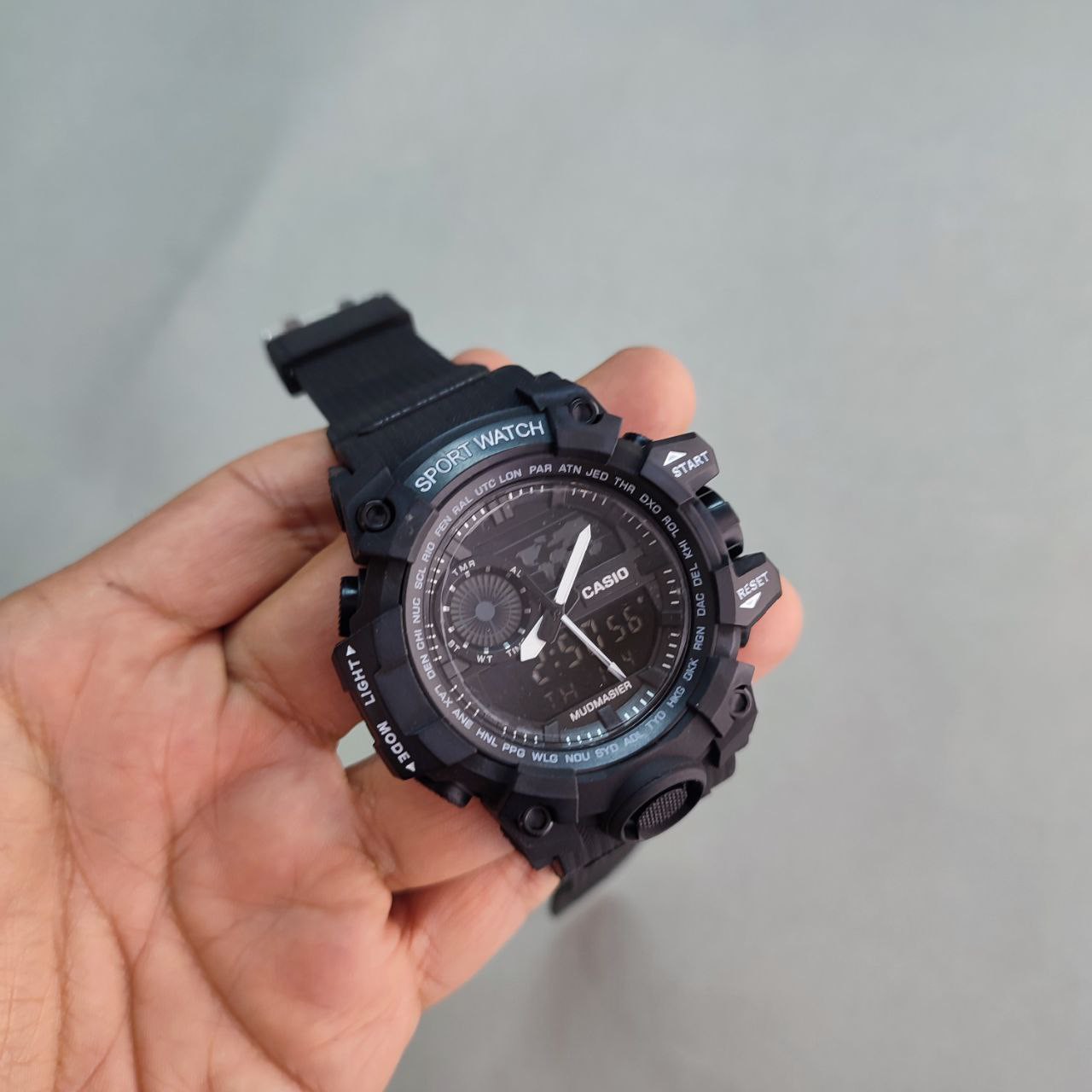 ساعت جی شاک در تنوع رنگبندی دو زمانه کد 2