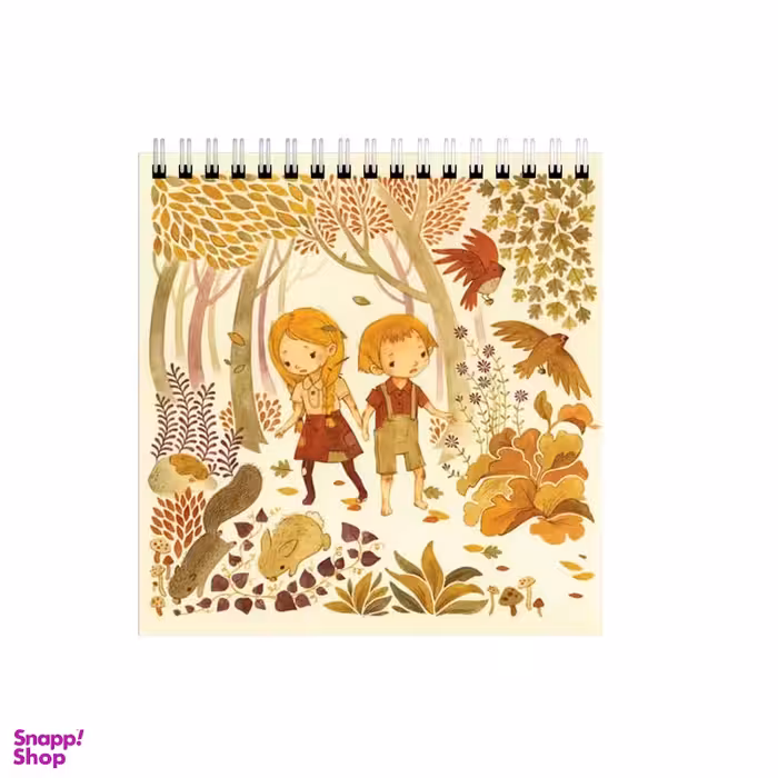 دفتر طراحی بامبیلیپ طرح جنگل فانتزی کد 4839300