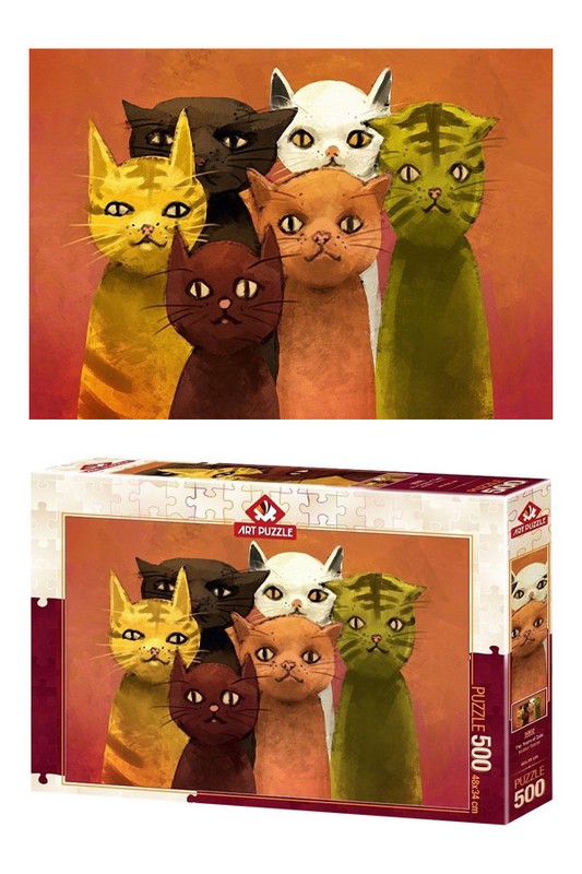پازل the team of cats 5092 puzzle 500