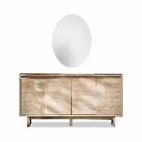 خرید آینه کنسول بارسا با ضمانت‌نامه شرکتی | رویال مبل