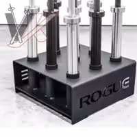 رک هالتر مربعی 9 خانه روگ Rogue square barbell rack کد1304214