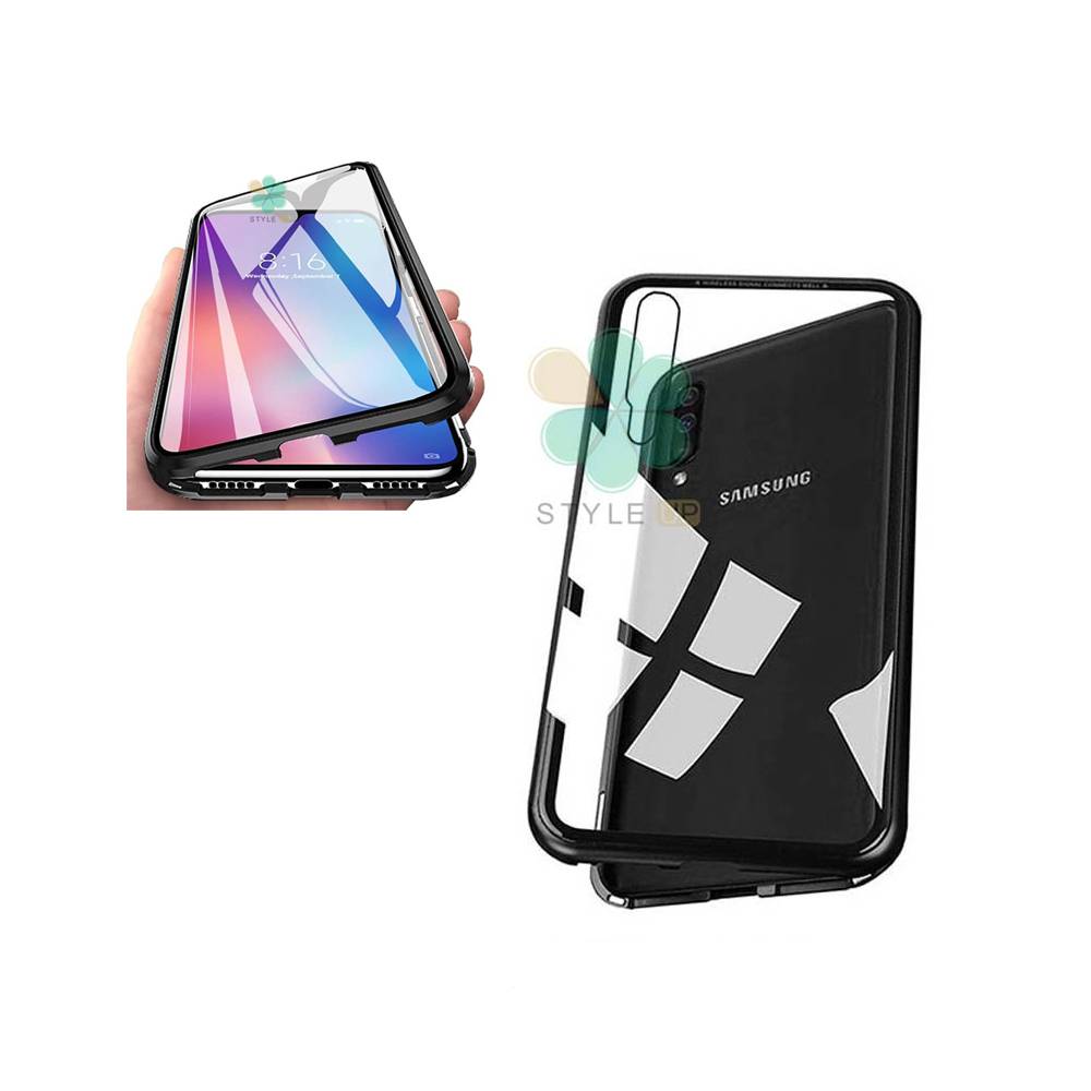 محافظ 360 درجه شیشه ای مگنتی گوشی سامسونگ Galaxy A30s / A50s