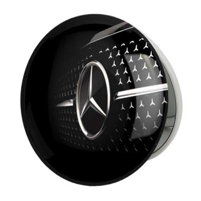 آینه جیبی خندالو طرح مرسدس بنز Mercedes Benz مدل تاشو کد 23504