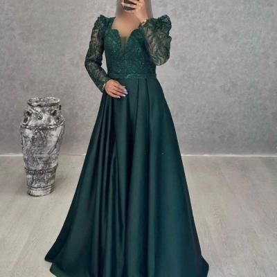 پیراهن مهمانی زنانه ساتن مدل فروغ تا 54 داره