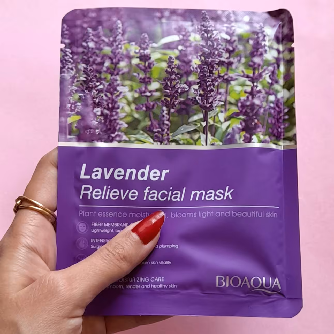 ماسک ورقه ای اسطوخودوس بیوآکوا