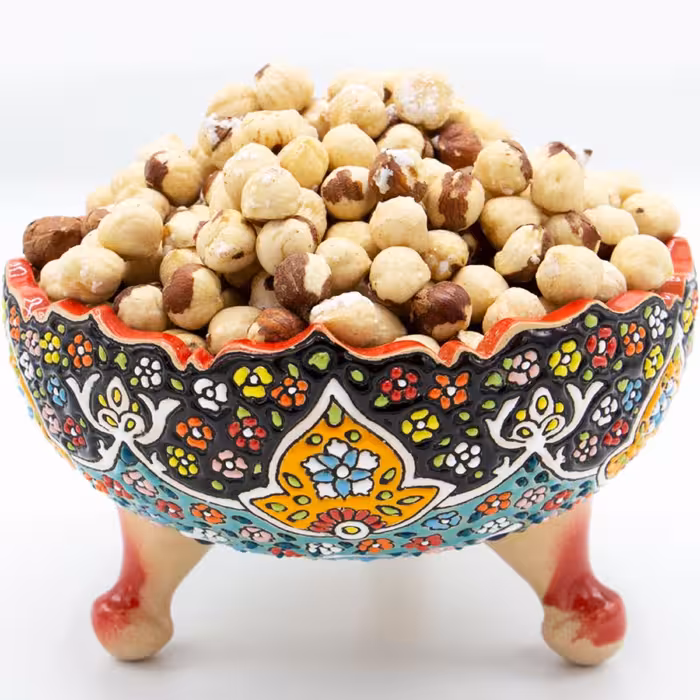 مغز فندق ایرانی شور نیم کیلویی