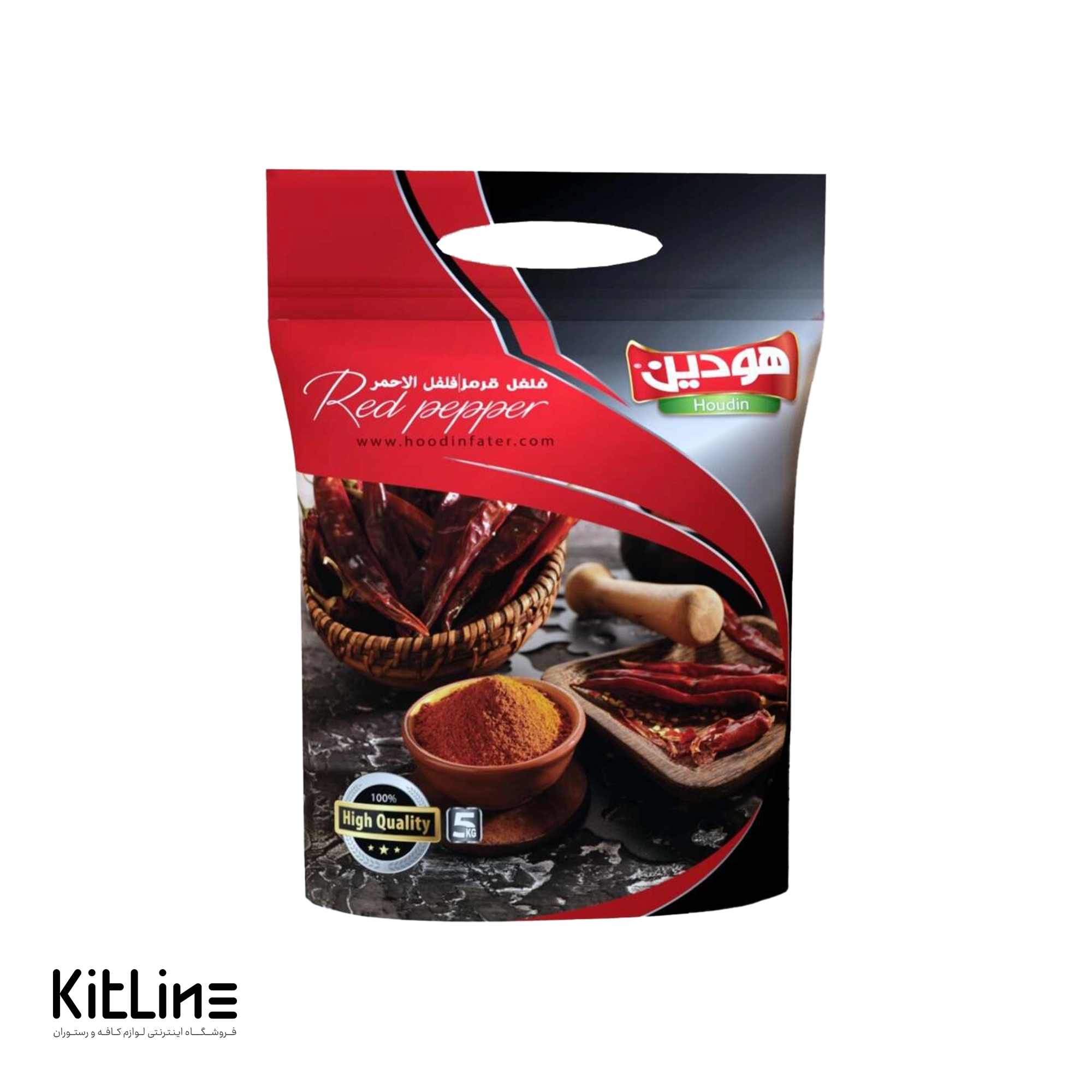 پودر فلفل قرمز هودین 5 کیلوگرمی
