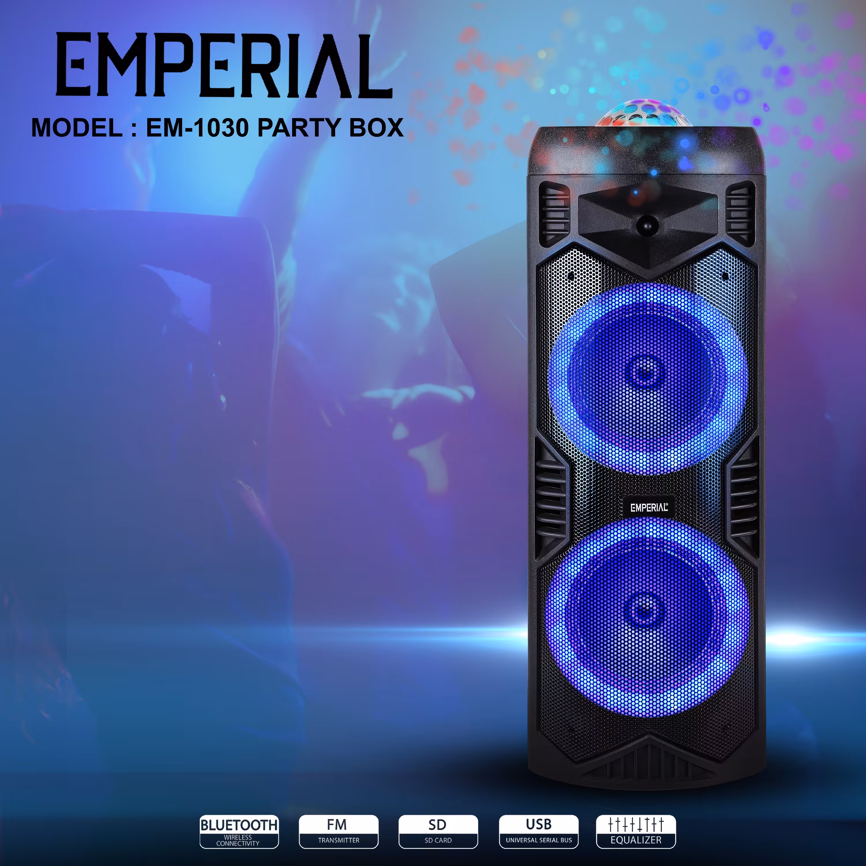 اسپیکر  پرتابل امپریال 1030