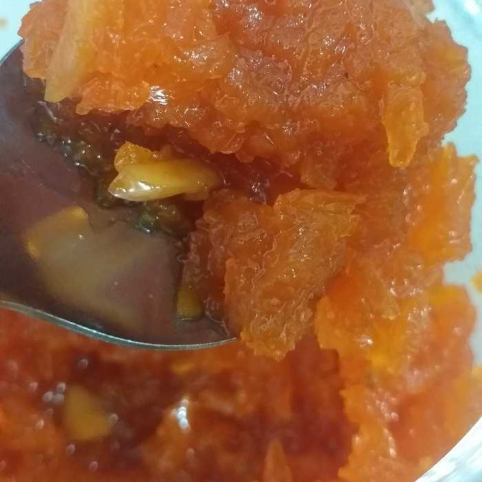 مربای هویج(معطر) خلال بادامی و زعفرانی (ارسال رایگان)