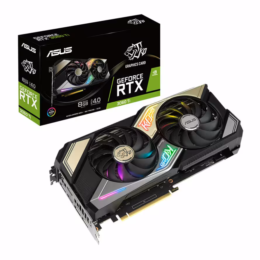 کارت گرافیک ایسوس KO RTX 3060 TI 8G GAMING