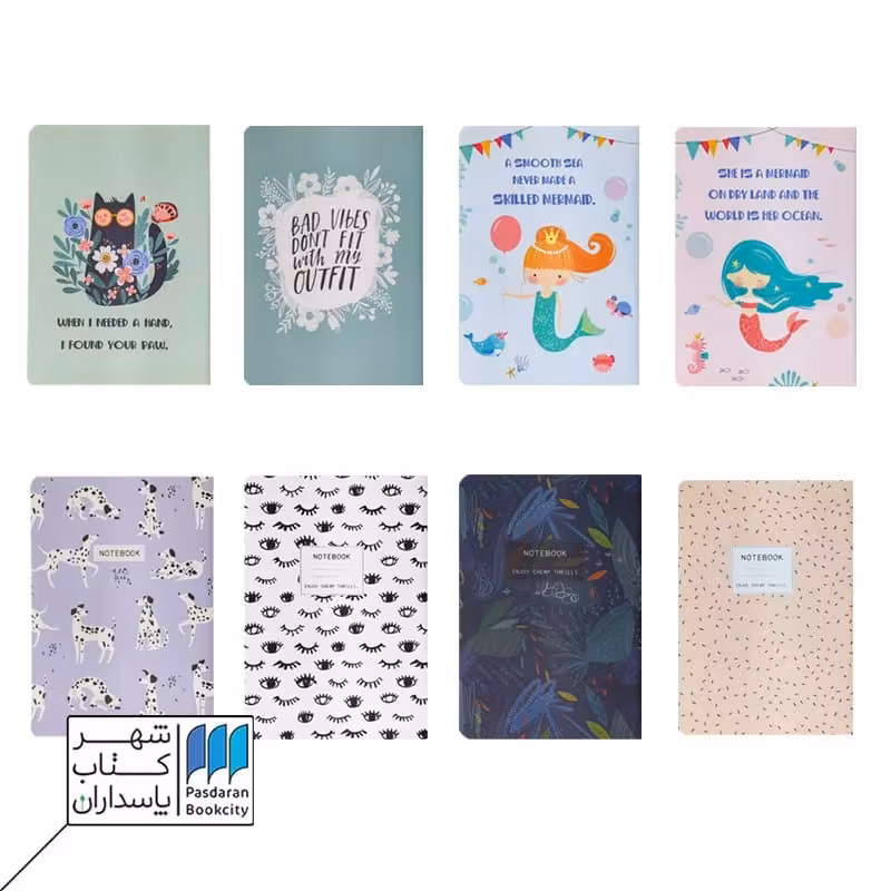 دفتر دوختی سایز a6