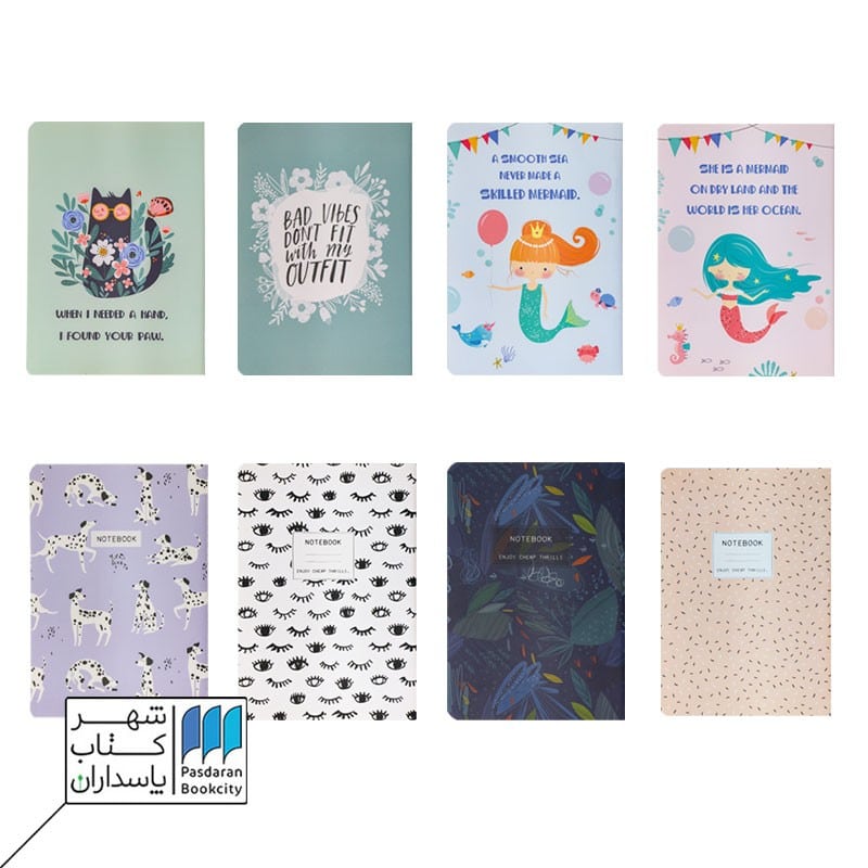 دفتر دوختی سایز a6