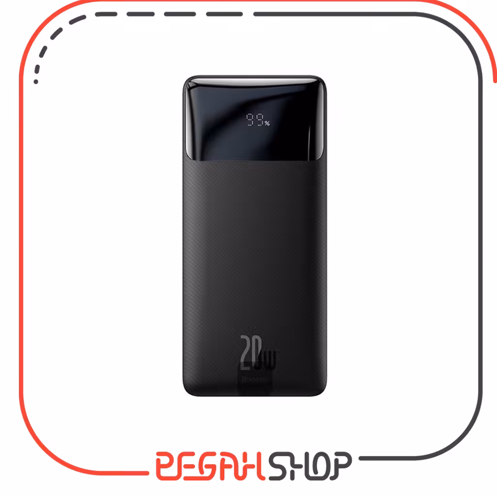 پاوربانک 20 واتی بیسوس مدل Baseus Bipow Digital Display ظرفیت 30000 میلی‌ آمپر