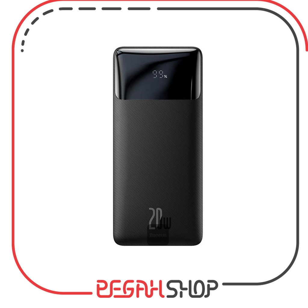 پاوربانک 20 واتی بیسوس مدل Baseus Bipow Digital Display ظرفیت 30000 میلی آمپر