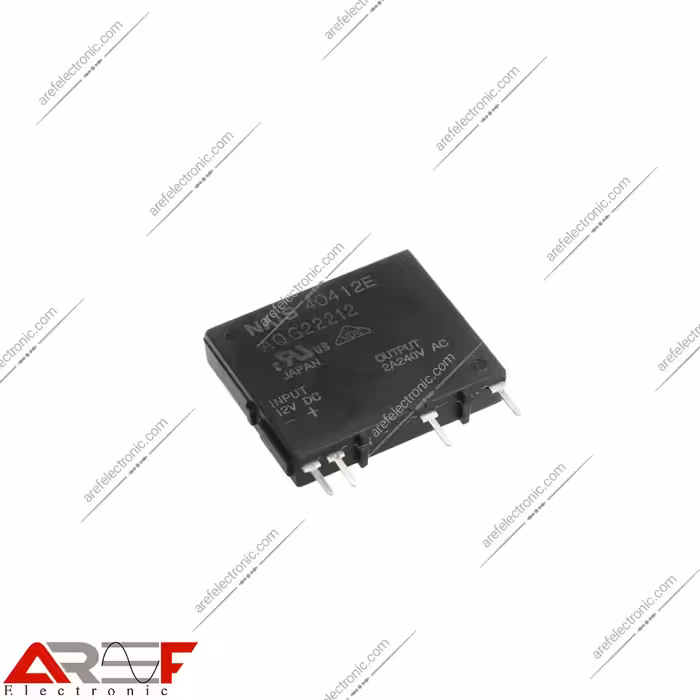 رله NAIS مدل SSR دارای 12 ولت و 4 پین - فروشگاه عارف الکترونیک