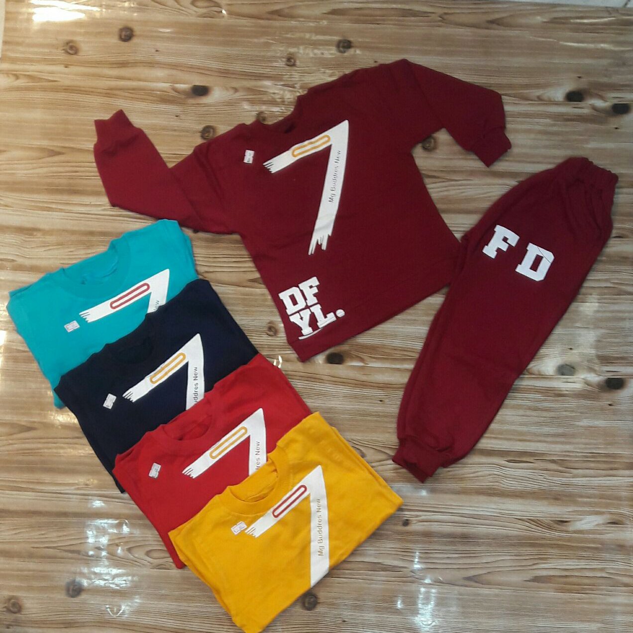 بلوز شلوار پسرانه در سایز بندی 35تا50