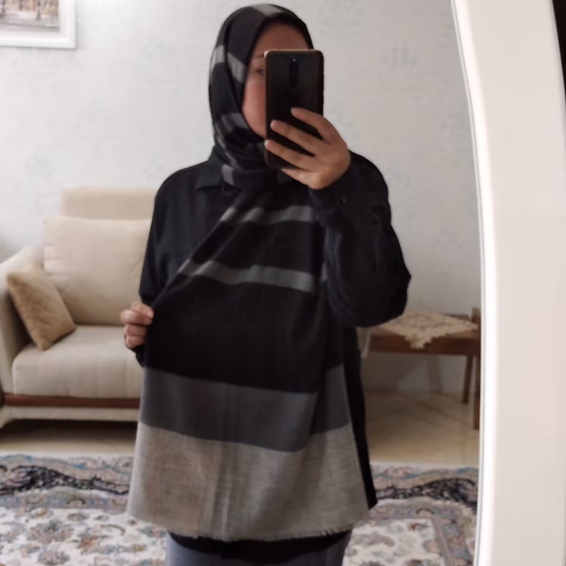 شال موهر  زیبا