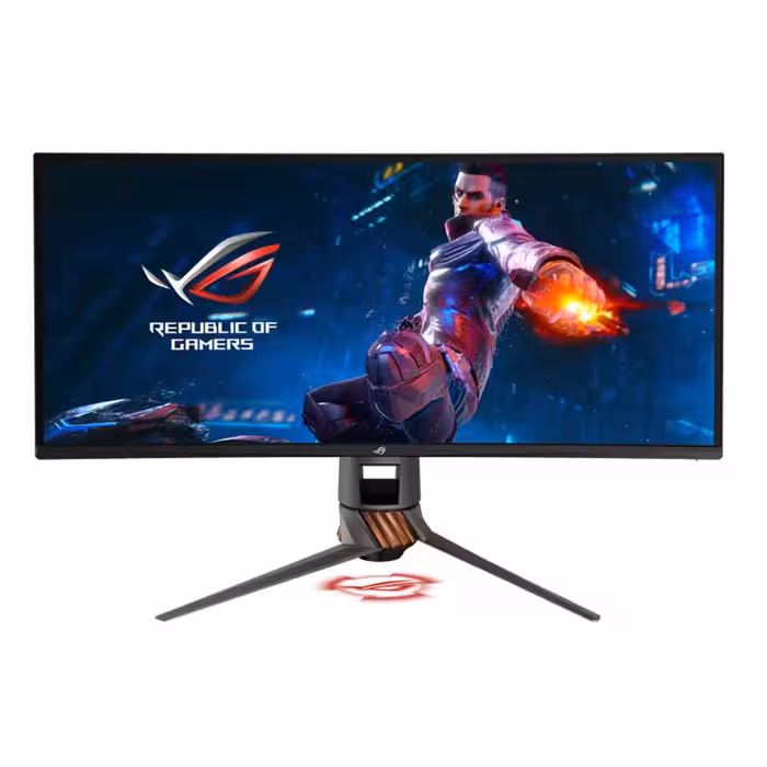 قیمت و خرید مانیتور خمیده گیمینگ 34 اینچ ایسوس مدل ROG SWIFT PG349Q | یاس ارتباط