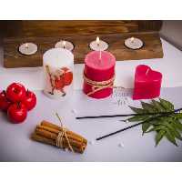 ست شمع کریسمس