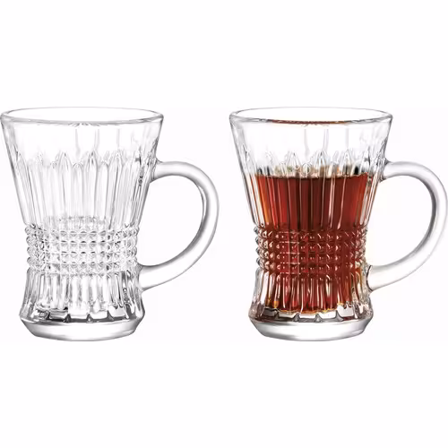 استکان کمر باریک مادام کوکو مدل Burnice بسته 4 عددی