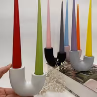 یک‌عدد جاشمعی یو سنگ مصنوعی دکوری کادویی تزیینی 