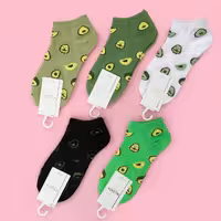 جوراب آواکادو جنس نخ و پنبه وارداتی