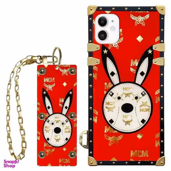 کاور مدل صندوقی کد 005 مناسب برای گوشی موبایل اپل iPhone 11 به همراه آویز غیر اصل