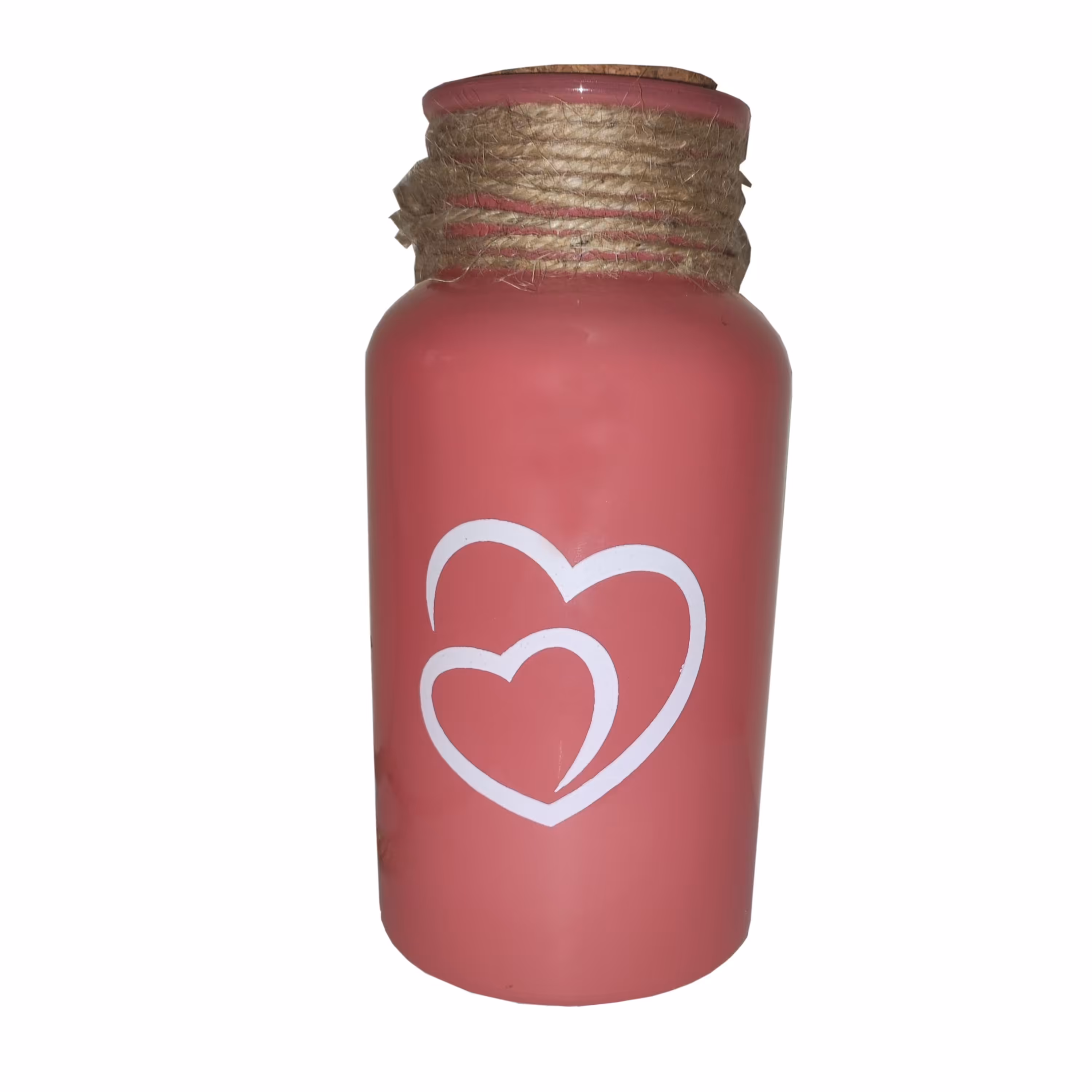 بطری دکوری مدل ریسه دار کد 03 قرمز با کیفیت عالی