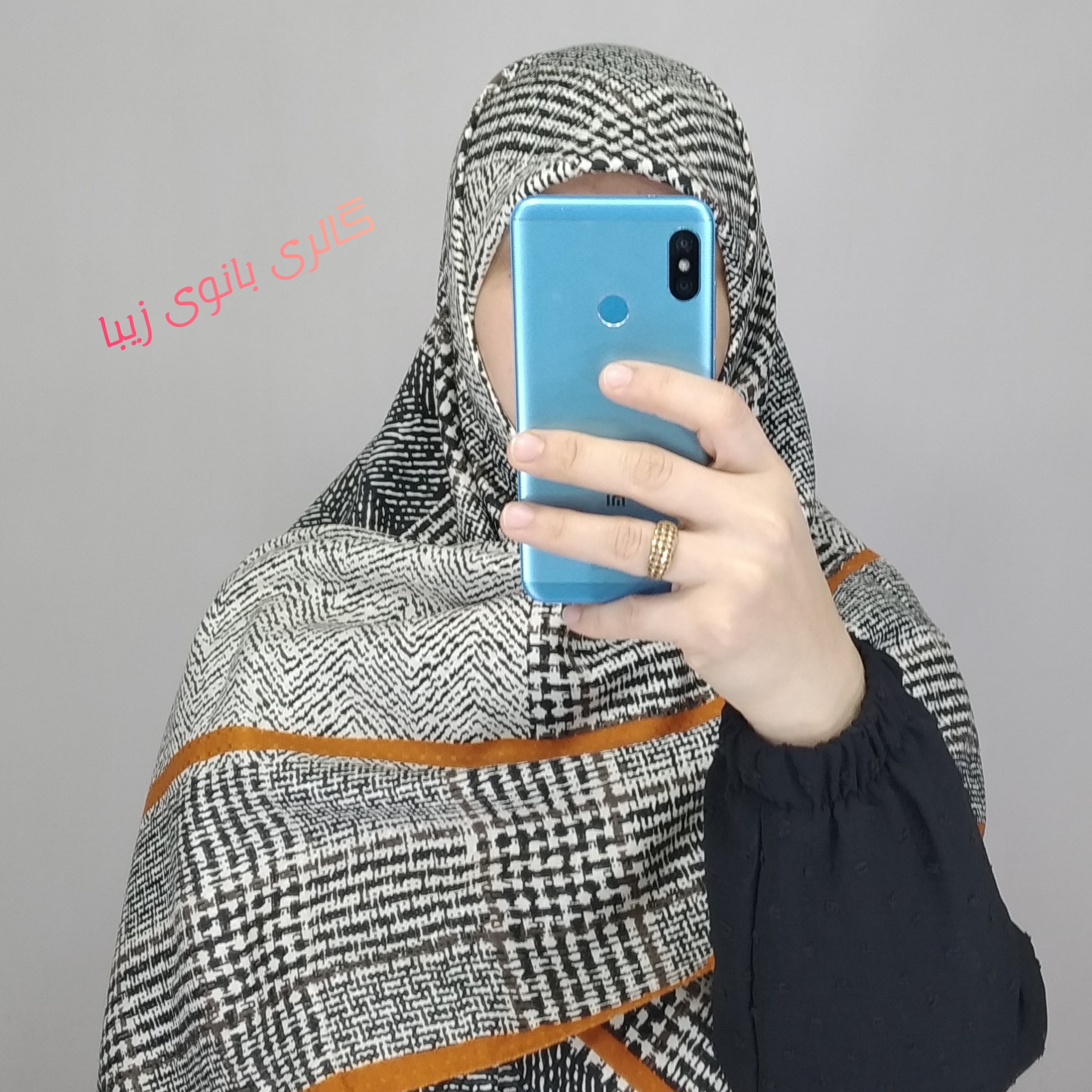 روسری نخی پاییزه فاستونی سایز 130