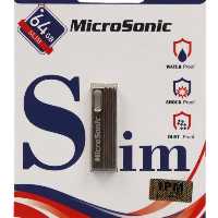 فلش مموری میکروسونیک مدل SLIM ظرفیت 64 گیگابایت