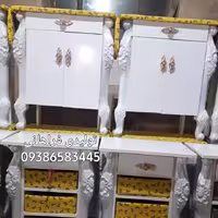 ست میز اتو و جاپیازی سلطنتی - جنس میز اتو و جاپیازی ام دی اف است - مدل میز اتو سلطنتی و مدل جاپیازی سلطنتی است 