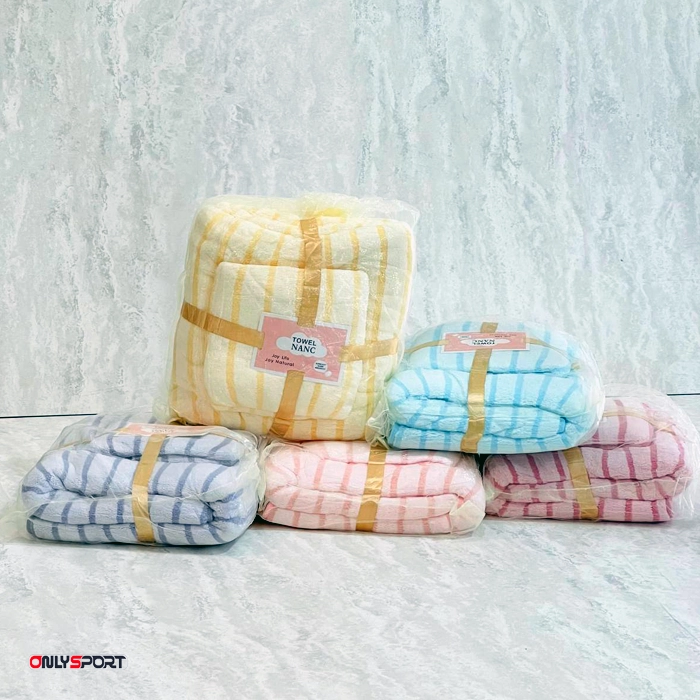ست دو تایی حوله استخر و حمام ضد حساسیت