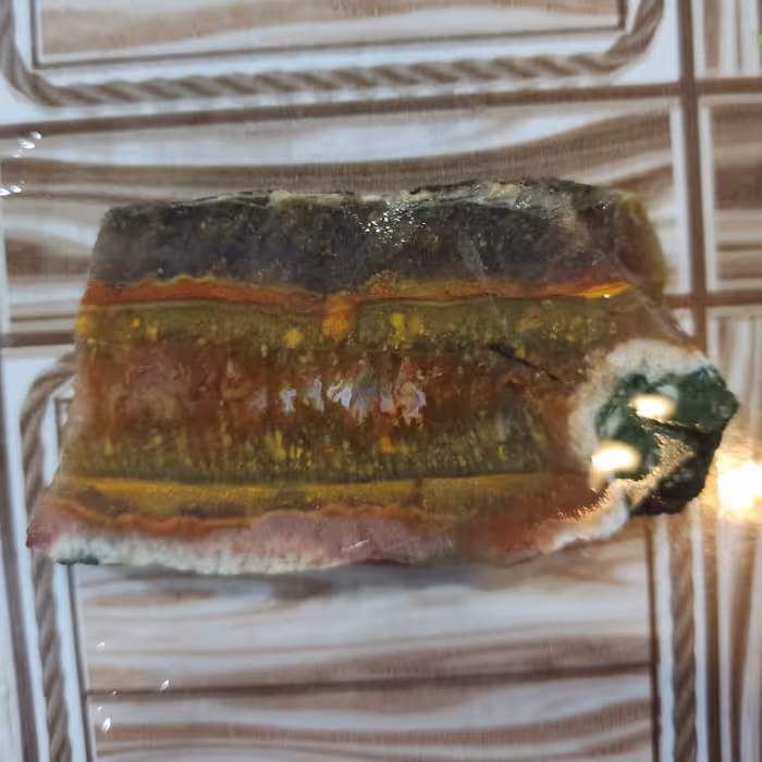 اسلب زیبای عقیق شجر منظره(کد0128)