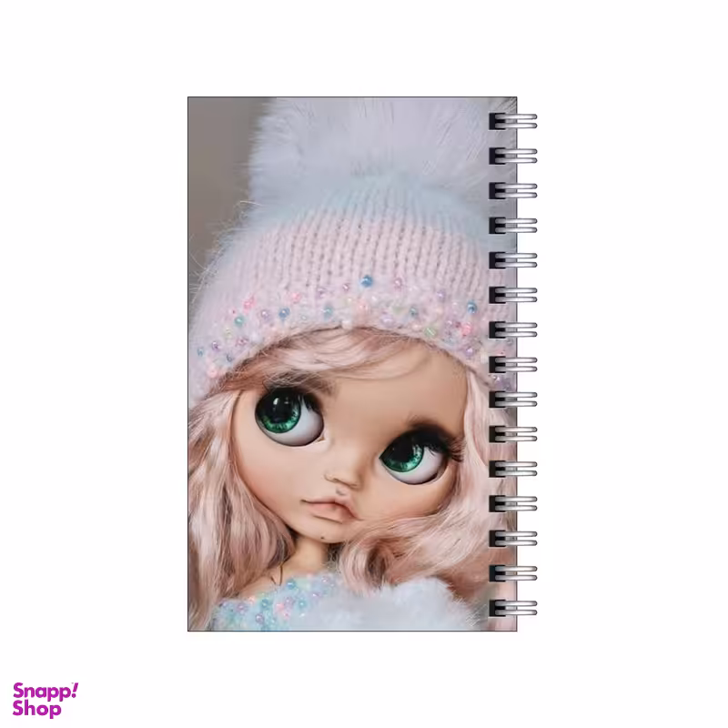 دفترچه یادداشت ۶۰ برگ مدل To Do List طرح دختر عروسکی کد 9327220