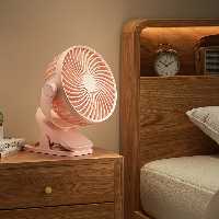 مینی پنکه رومیزی و گیره دار مدل شارژی