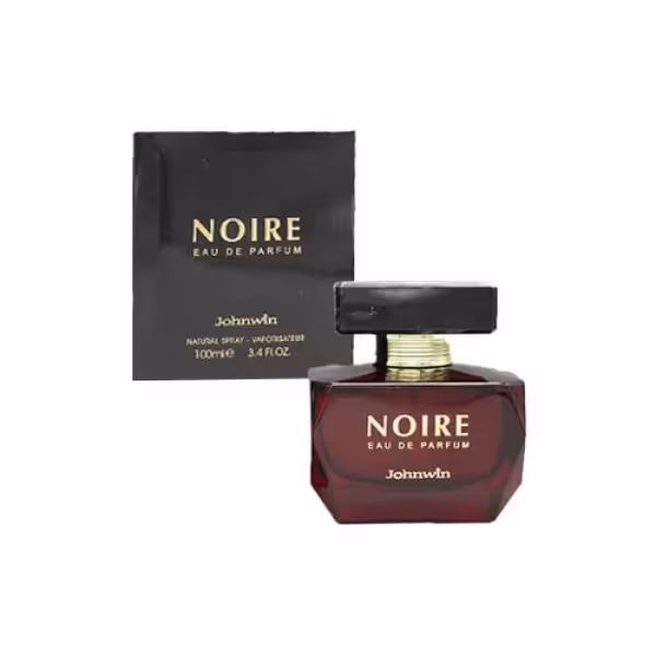 عطر ادکلن ورساچه کریستال نویر مشکی زنانه جانوین 100 میل  NOIRE JOHNWIN ) CRYSTAL NOIRE VERSACE )