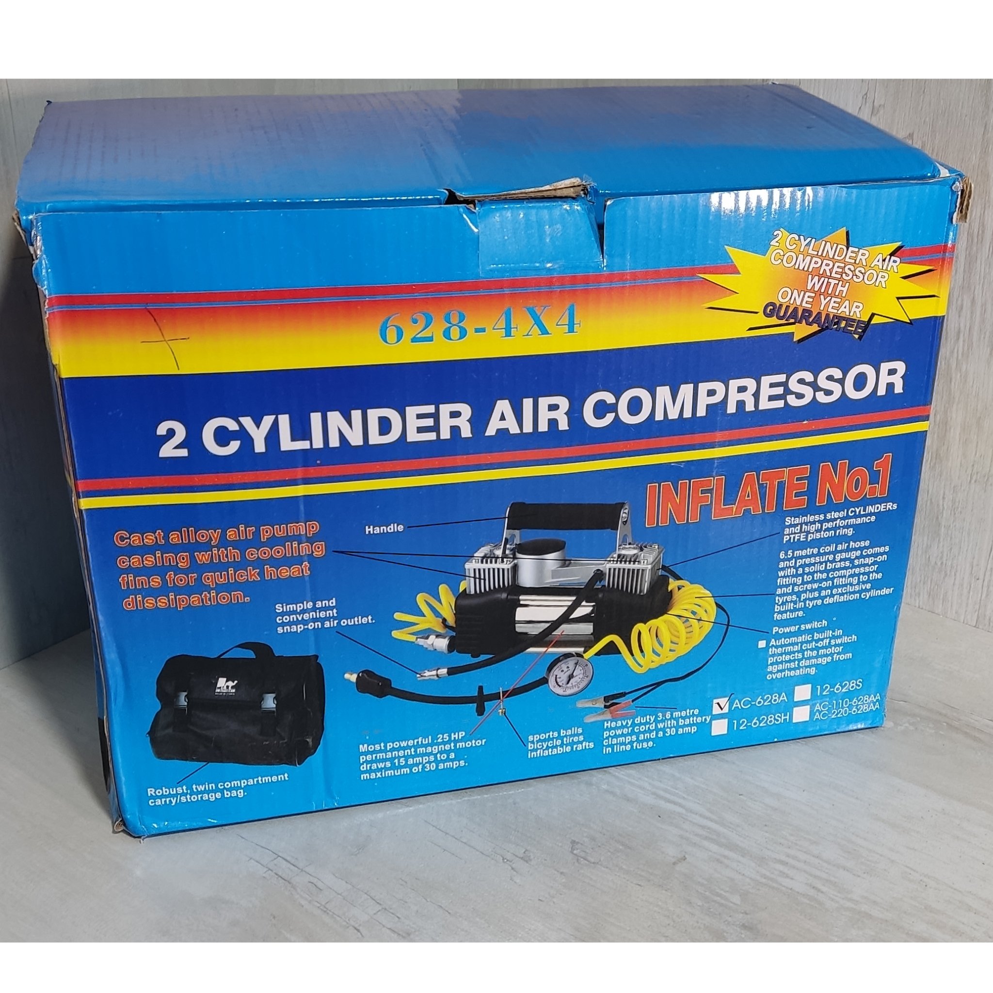 پمپ باد دو سیلندر مارک کمل اورجینال تضمینی