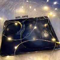 زیر لیوانی مربع  جنس سنگ مصنوعی