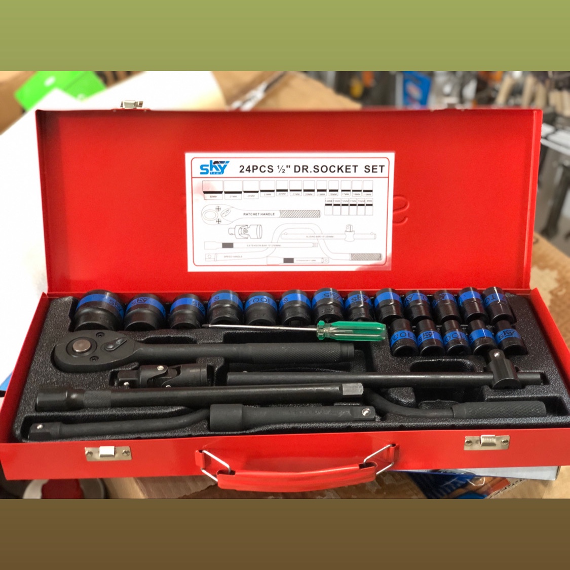 جعبه بکس tools (پس کرایه، ارسال با باربری )