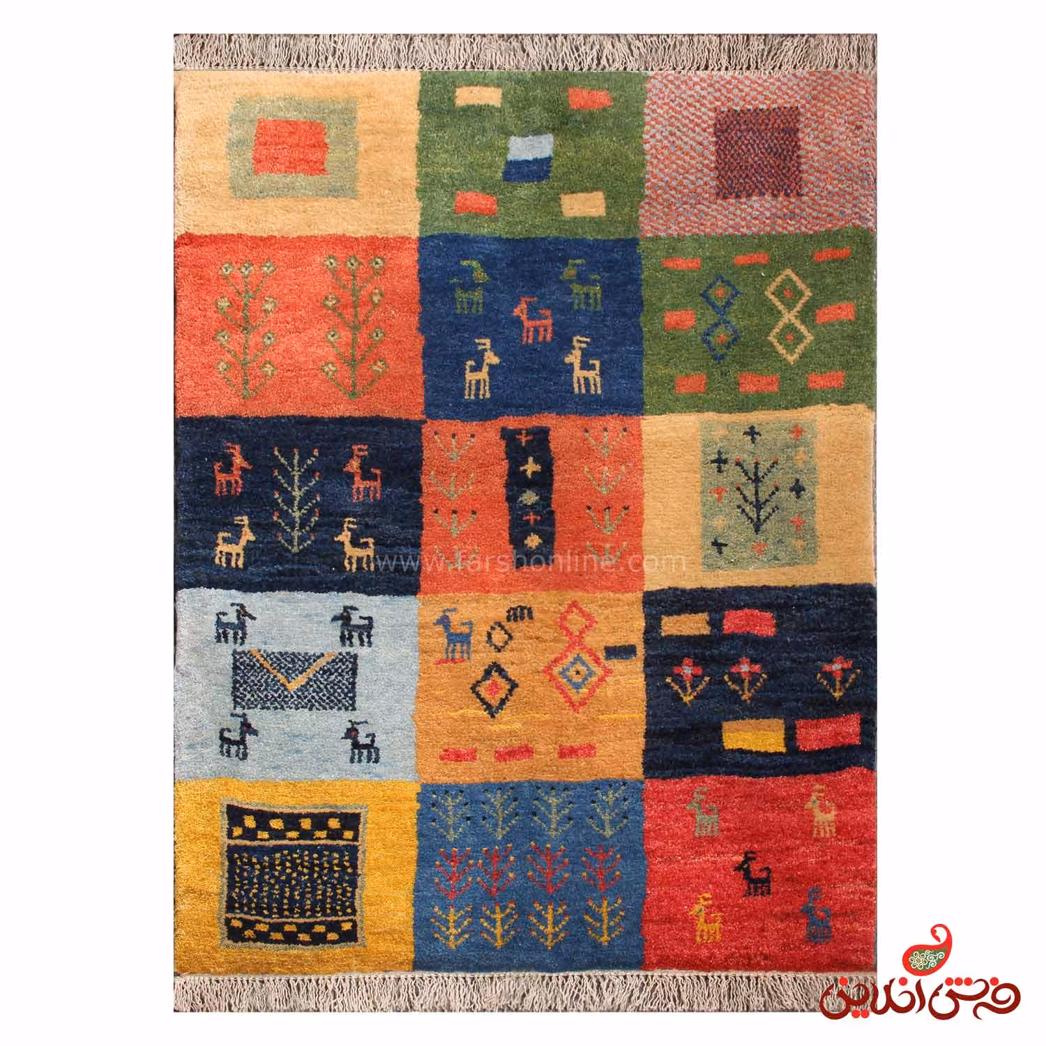 گبه دستباف کد 1337